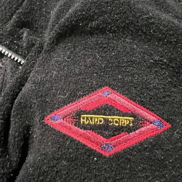 Men's Hard Corp Fleece Jacket MD - Picture 2 of 4